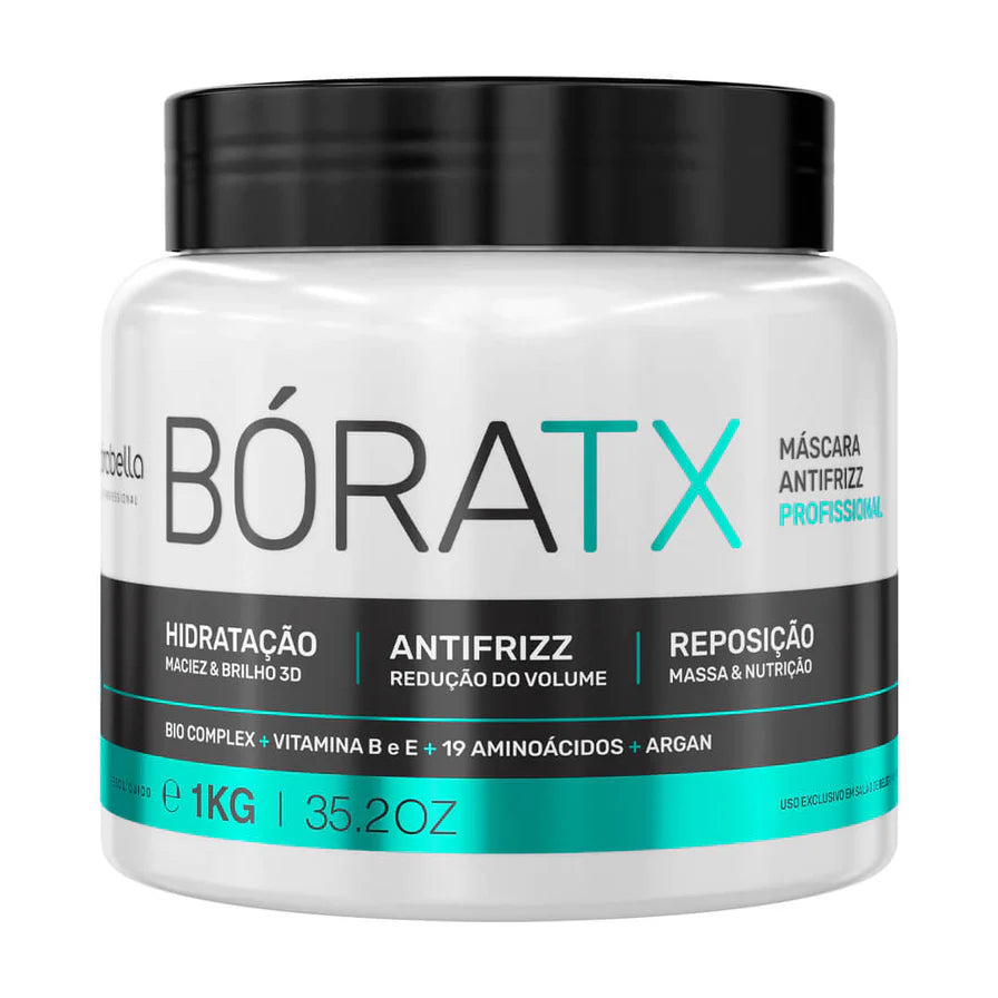 Borabella BoraTX Organique — B-tox Capillaire Anti-Frisottis 19 Acides Aminés (1000 g)
