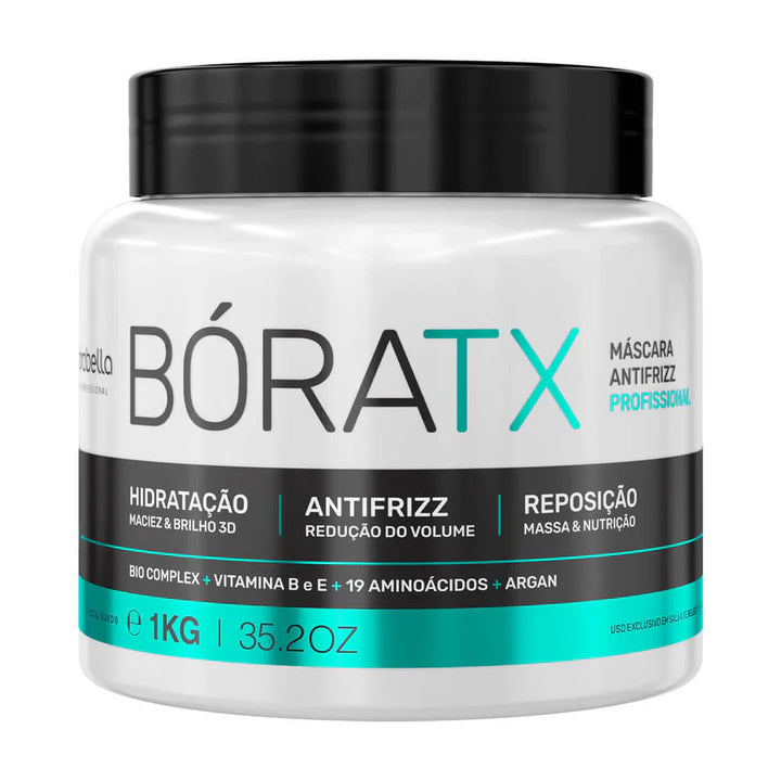 Borabella BoraTX Organique — B-tox Capillaire Anti-Frisottis 19 Acides Aminés (1000 g)