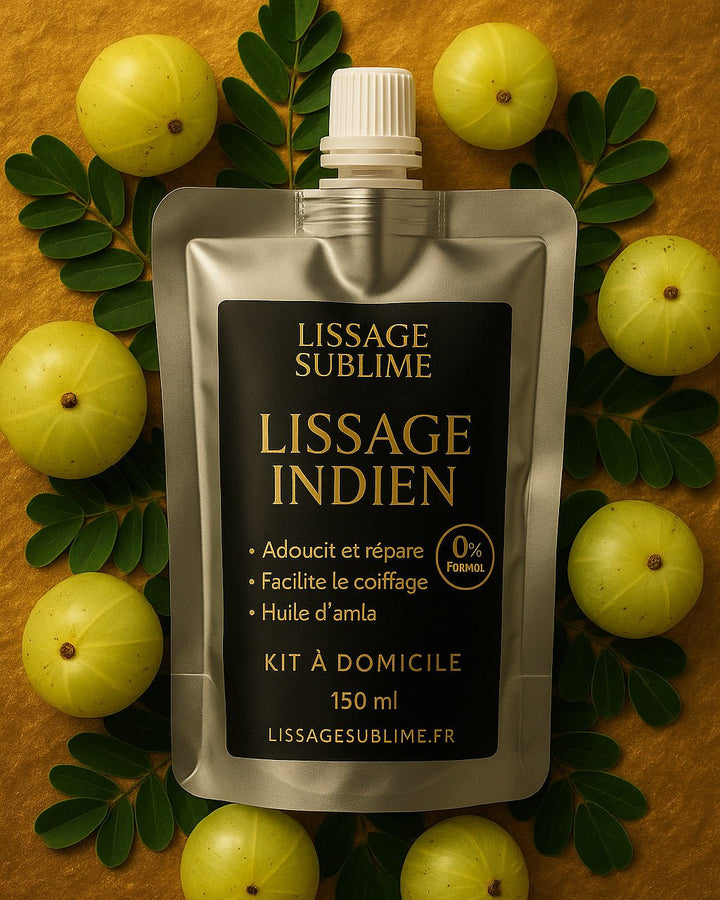 Lissage Indien – Kit à Domicile 150 ml – Lissage professionnel par Lissage Sublime LISSAGE SUBLIMELissage Sublime