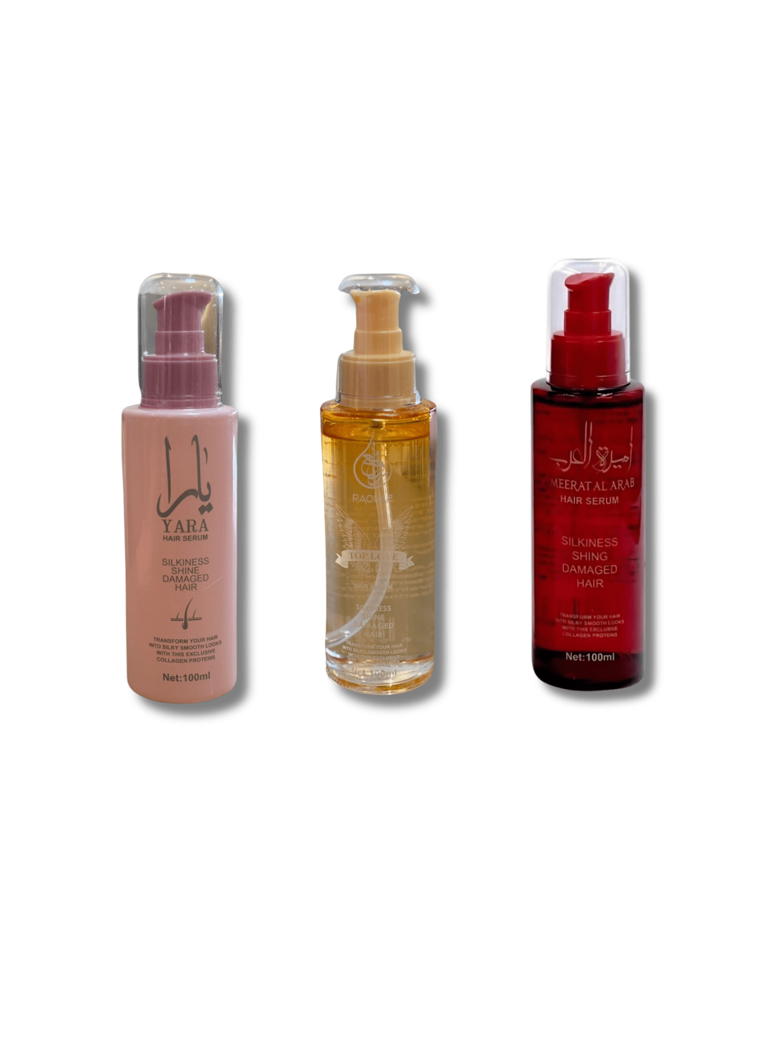Trio de Sérums - Yara, Ameerat El Arab et Olympe – Lissage professionnel par Lissage Sublime LISSAGE SUBLIMELissage Sublime