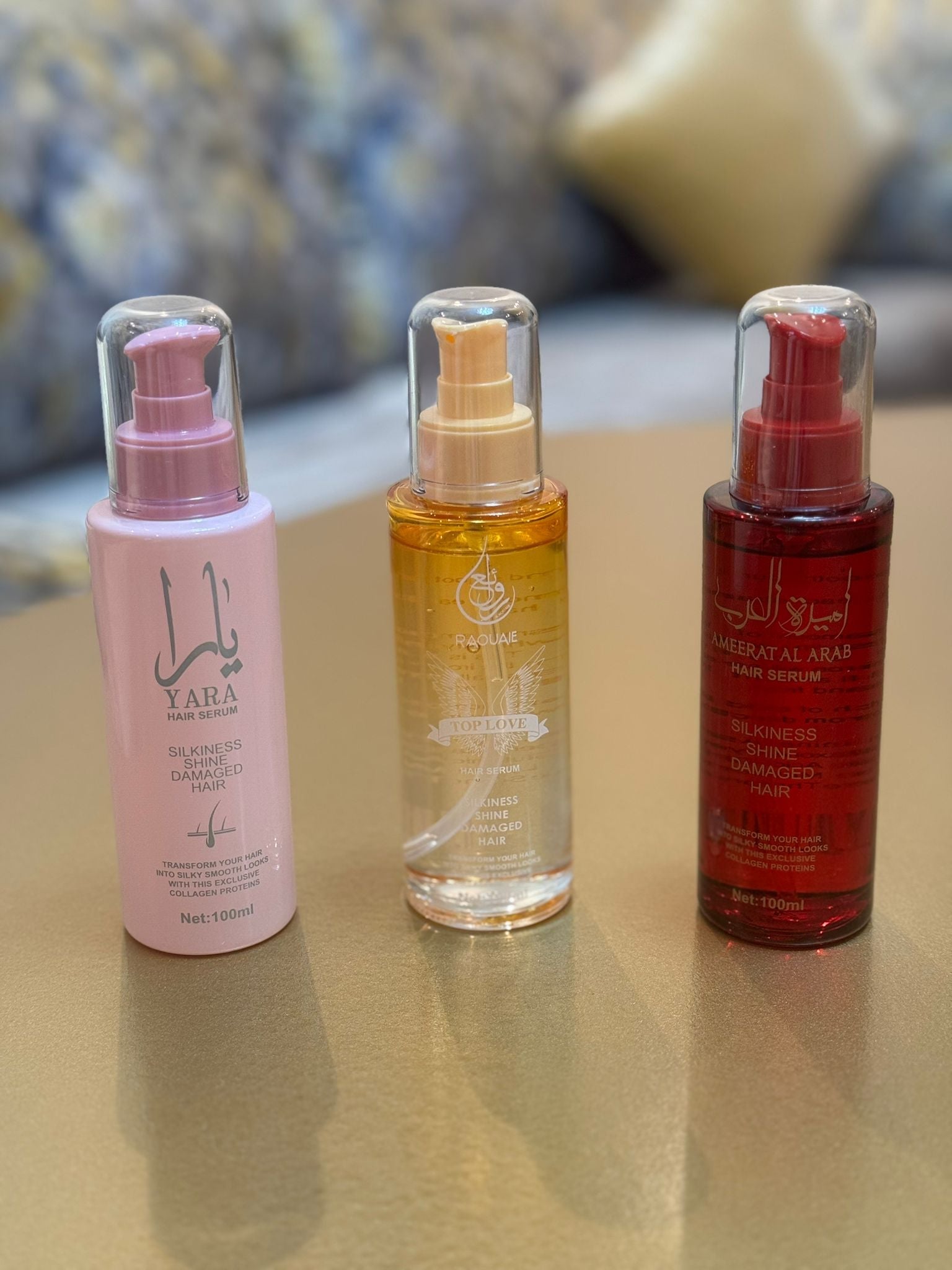 Trio de Sérums - Yara, Ameerat El Arab et Olympe – Lissage professionnel par Lissage Sublime LISSAGE SUBLIMELissage Sublime